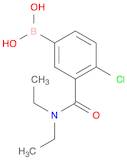 4-CHLORO-3-(N,N-DIETHYLCARBAMOYL)PHENYLBORONIC ACID