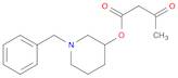 Butanoic acid, 3-oxo-, 1-(phenylmethyl)-3-piperidinyl ester