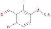 6-Bromo-2-fluoro-3-methoxybenzaldehyde