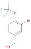 Benzenemethanol,3-bromo-4-(trifluoromethoxy)-