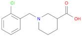 1-(2-Chlorobenzyl)piperidine-3-carboxylic acid