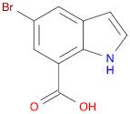 5-Bromo-1H-indole-7-carboxylic acid