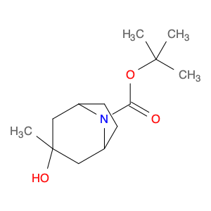 tert-Butyl 3-hydroxy-3-methyl-8-azabicyclo[3.2.1]octane-8-carboxylate