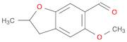 5-METHOXY-2-METHYL-2,3-DIHYDRO-1-BENZOFURAN-6-CARBALDEHYDE