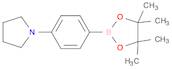 1-[4-(4,4,5,5-TETRAMETHYL-1,3,2-DIOXABOROLAN-2-YL)PHENYL]PYRROLIDINE