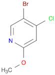 5-Bromo-4-chloro-2-methoxypyridine