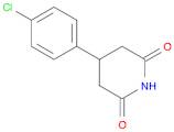 4-(4-Chlorophenyl)piperidine-2,6-dione