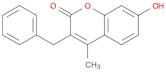 2H-1-Benzopyran-2-one,7-hydroxy-4-methyl-3-(phenylmethyl)-