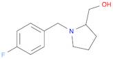 [1-(4-fluorobenzyl)pyrrolidin-2-yl]methanol