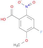 4-Fluoro-5-methoxy-2-nitrobenzoic acid