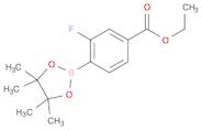 4-Ethoxycarbonyl-2-fluorophenylboronic acid, pinacol ester