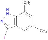 3-Iodo-5,7-dimethyl-1H-indazole