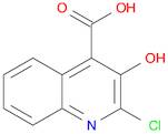 2-Chloro-3-hydroxyquinoline-4-carboxylic acid