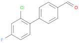 [1,1'-Biphenyl]-4-carboxaldehyde,4'-chloro-3'-fluoro-