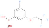 (3-Fluoro-5-(2,2,2-trifluoroethoxy)phenyl)boronic acid