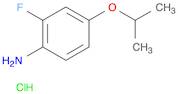 2-Fluoro-4-isopropoxyaniline hydrochloride