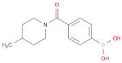 4-(4-METHYLPIPERIDINE-1-CARBONYL)PHENYLBORONIC ACID