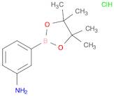 3-(4,4,5,5-Tetramethyl-1,3,2-dioxaborolan-2-yl)aniline hydrochloride