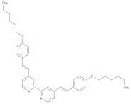 4,4'-Bis((E)-4-(hexyloxy)styryl)-2,2'-bipyridine