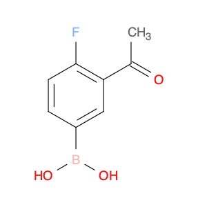 (3-ACETYL-4-FLUOROPHENYL)BORONIC ACID