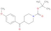 tert-Butyl 4-(4-methoxybenzoyl)piperidine-1-carboxylate