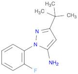 5-TERT-BUTYL-2-(2-FLUORO-PHENYL)-2H-PYRAZOL-3-YLAMINE