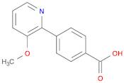 4-(3-Methoxypyridin-2-yl)benzoic acid