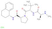 (S)-1-((S)-3,3-Dimethyl-2-((S)-2-(methylamino)propanamido)butanoyl)-N-((R)-1,2,3,4-tetrahydronap...