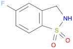 5-Fluoro-2,3-dihydrobenzo[d]isothiazole 1,1-dioxide