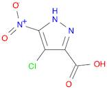 4-Chloro-5-nitro-1H-pyrazole-3-carboxylic acid