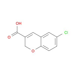 2H-1-Benzopyran-3-carboxylicacid, 6-chloro-