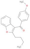 Methanone,(2-butyl-3-benzofuranyl)(4-methoxyphenyl)-