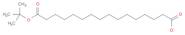 Hexadecanedioic acid, mono(1,1-dimethylethyl) ester