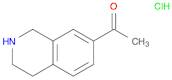 1-(1,2,3,4-Tetrahydroisoquinolin-7-yl)ethanone hydrochloride