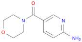 Morpholine, 4-[(6-amino-3-pyridinyl)carbonyl]-