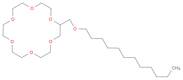 1,4,7,10,13,16-Hexaoxacyclooctadecane, 2-[(dodecyloxy)methyl]-