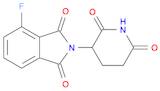 1H-Isoindole-1,3(2H)-dione, 2-(2,6-dioxo-3-piperidinyl)-4-fluoro-