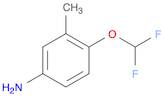 Benzenamine, 4-(difluoromethoxy)-3-methyl-