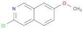 3-Chloro-7-methoxyisoquinoline