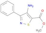 Methyl 4-amino-3-phenylisothiazole-5-carboxylate