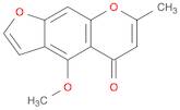 5H-Furo[3,2-g][1]benzopyran-5-one,4-methoxy-7-methyl-