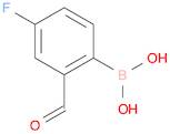 (4-FLUORO-2-FORMYLPHENYL)BORONIC ACID