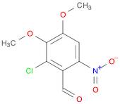 Benzaldehyde,2-chloro-3,4-dimethoxy-6-nitro-