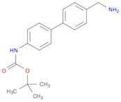 tert-Butyl (4'-(aminomethyl)-[1,1'-biphenyl]-4-yl)carbamate