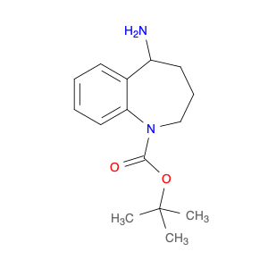 tert-Butyl 5-amino-2,3,4,5-tetrahydro-1H-benzo[b]azepine-1-carboxylate