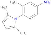 Benzenamine, 4-(2,5-dimethyl-1H-pyrrol-1-yl)-3-methyl- (9CI)