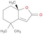 2(4H)-Benzofuranone, 5,6,7,7A-tetrahydro-4,4,7A-trimethyl-, (S)-