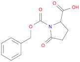 1-BENZYL HYDROGEN 5-OXOPYRROLIDINE-1,2-DICARBOXYLATE