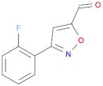 3-(2-Fluorophenyl)isoxazole-5-carbaldehyde