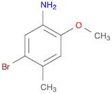 Benzenamine,5-bromo-2-methoxy-4-methyl-